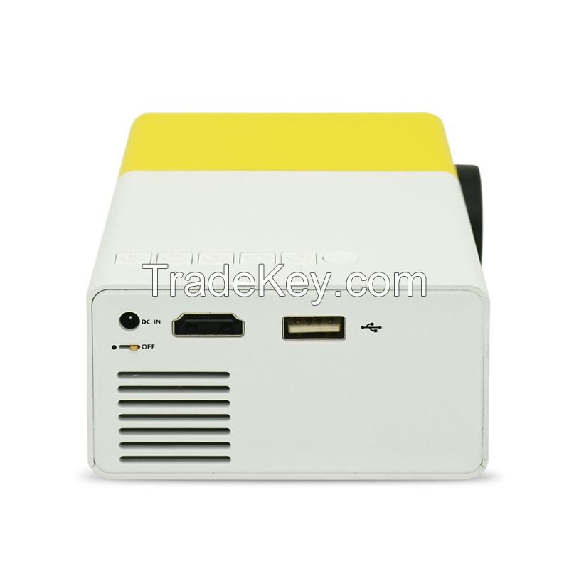 LSP portable lcd led home theater support 1080p video projector YG300