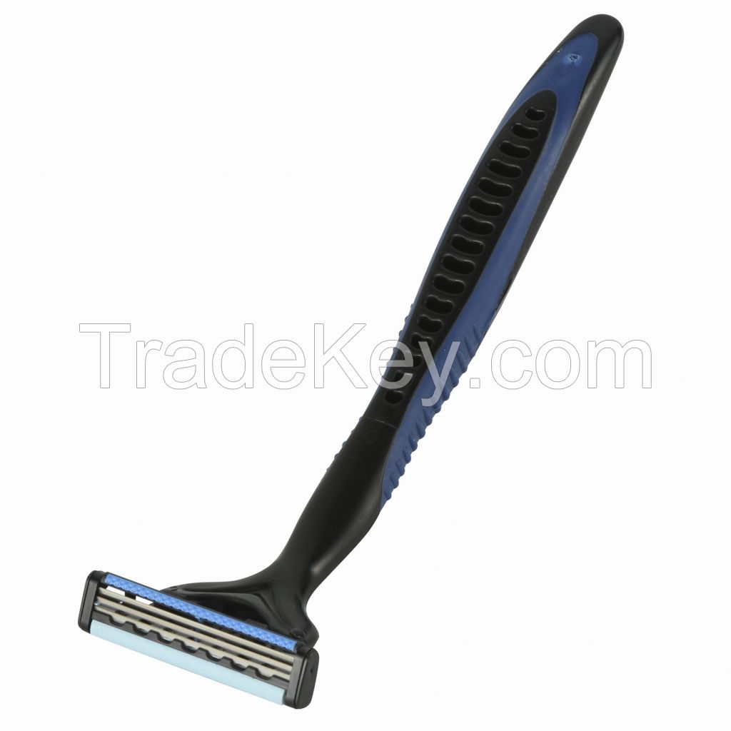 Twin Blade Stainless Steel Disposable Razor Shaving Razor (KD-3009) Shaver for Men for Women