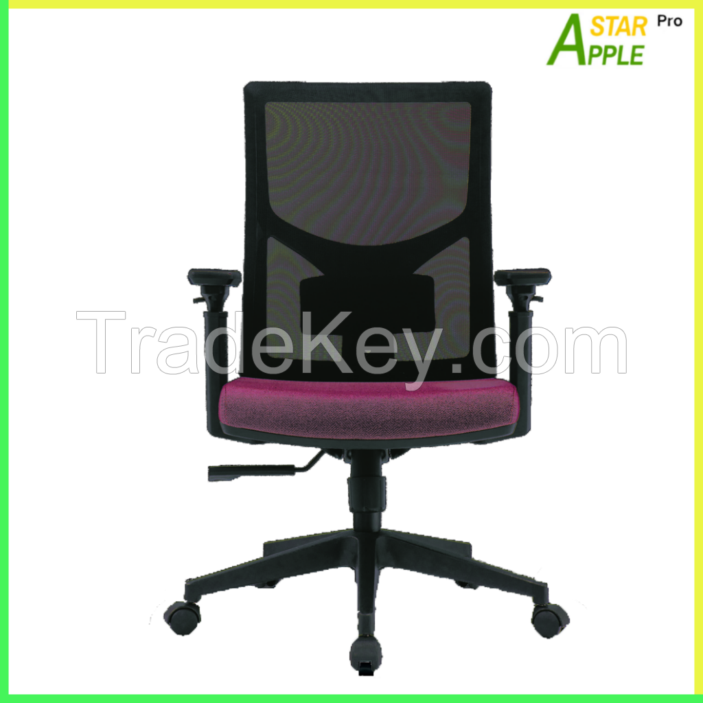 Armrest Adjustable AS-B2076 Swivel Mesh Chair