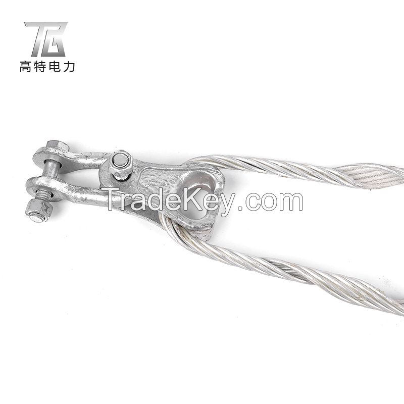 Preformed helical fitting  Suspension clamp   Tension insulator