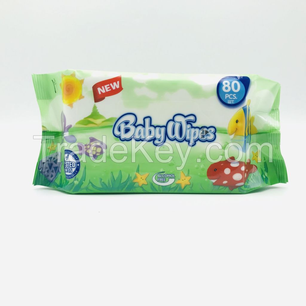 Baby Cleansing Wet Wipes