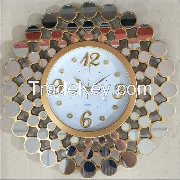 Wholesale New Design Office Home Diy Decorative Simple Style Wall Clock