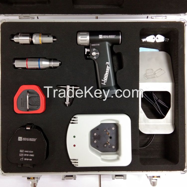 Surgical orthopedic bone drill saw set for trauma and joint