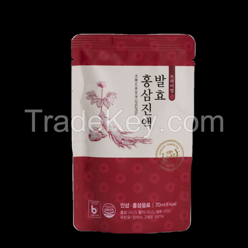 Fermented red ginseng extract