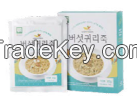 Organic mushroom oat porridge