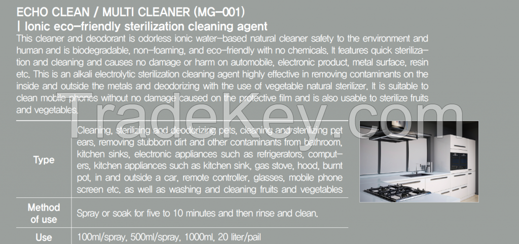 ECHO CLEAN-MULTI CLEANER (MG-001)