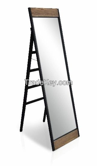 Full length standing lean dressing mirrors