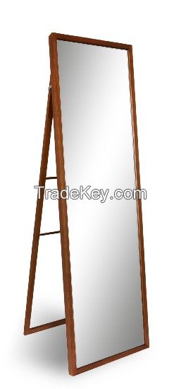 Full length lean standing dressing mirrors