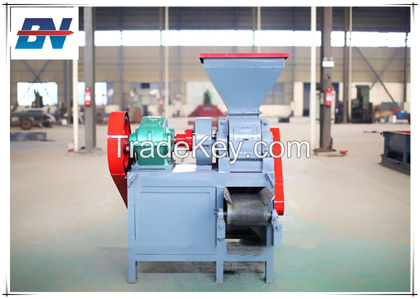 Charcoal coal dust roller briquette machine from China factory Berno Manufacturer