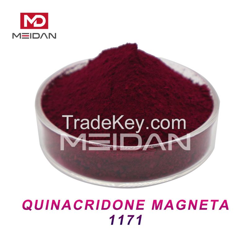 Organic color pigment red 122 for paint plastic pigment quinacridone magneta 1171 sunfast magenta CI No.PR122 (980-26-7)