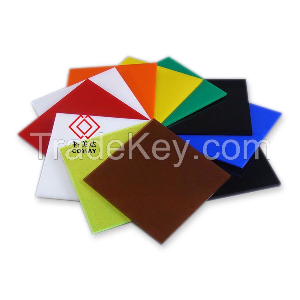 Color Mirror Plastic Sheet Acrylic Mirror Sheet for Decoration