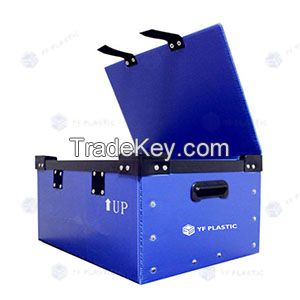antistatic plastic boxes reusable packing corrugated box