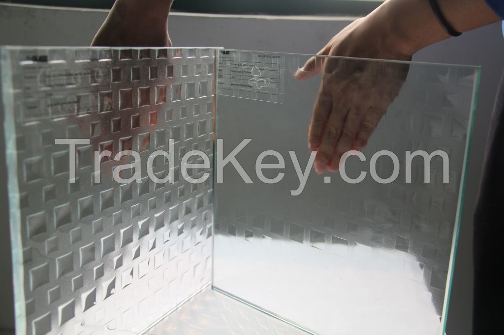 Tempered Float Safety Glass, Ultra Clear Float Glass, Decorative Building Glass, Shower Glass