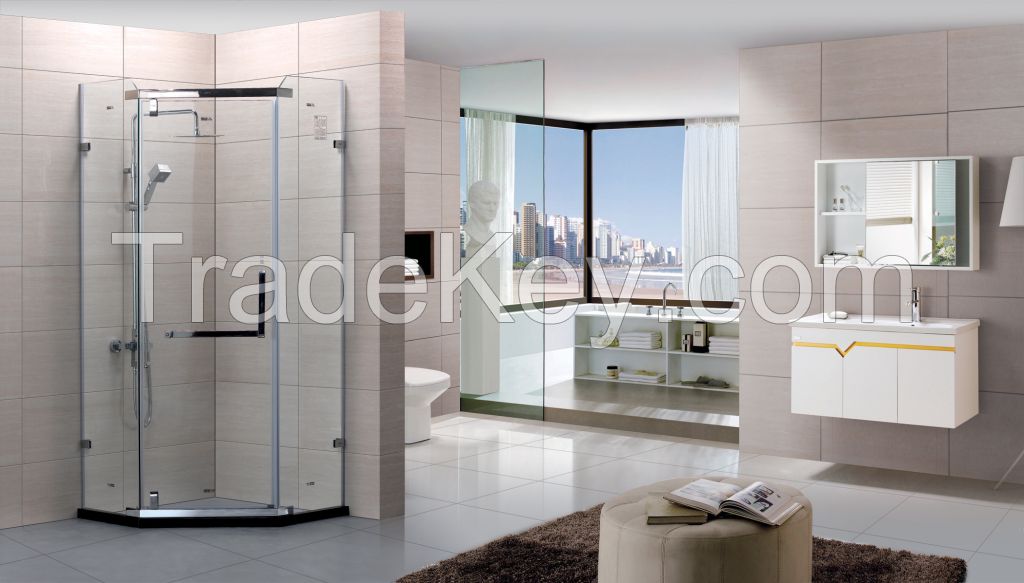 8-19mm Shower Wall Tempered Glass Panels for Shower Enclosure