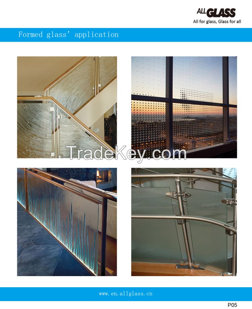 High Quality Toughened Glass for Building Material