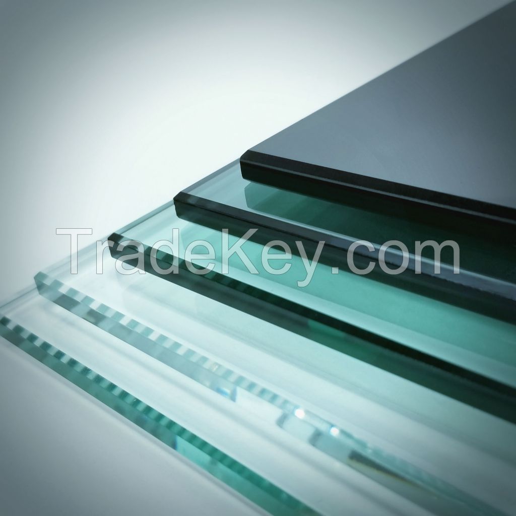 Tempered Float Safety Glass, Toughened Window Glass, Decorative Building Sheet Glass, OEM