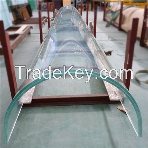 Flat or Curved Tempered Laminated Glass for Railings /Fences