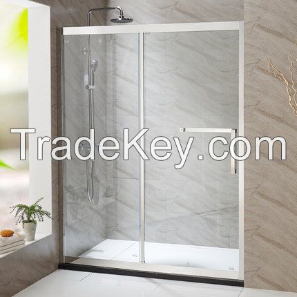 Tempering Double Sliding Glass Shower Enclosure