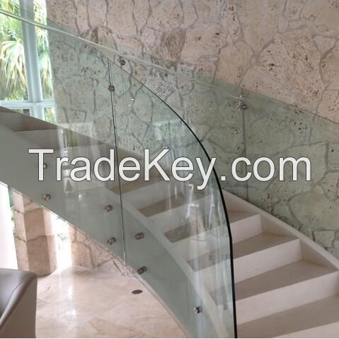 Tempered and Triple Lamianted Glass for Shower Door Panel