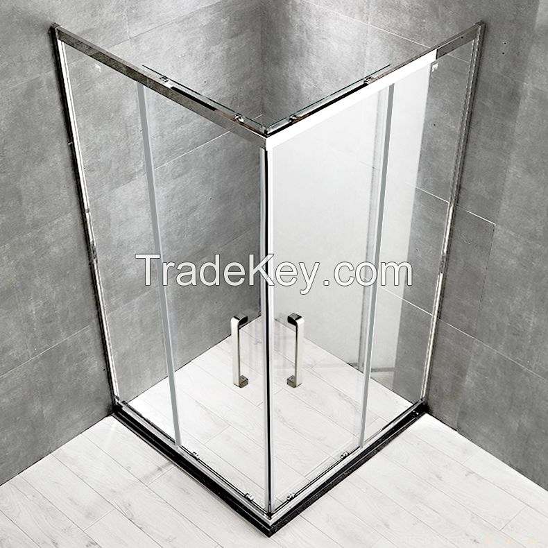 5mm 6mm 8mm Frosted Acid Etching Tempered Shower Glass