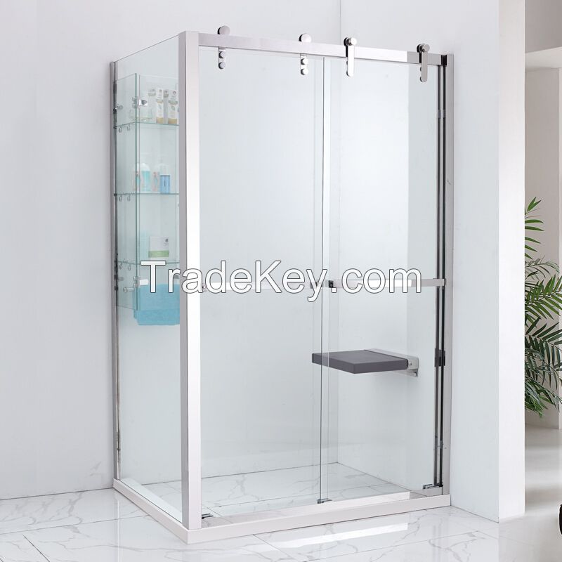 5mm 6mm 8mm Frosted Acid Etching Tempered Shower Glass