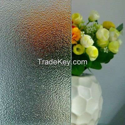 4-12mm Tempered Figured Glass/Pattern Glass
