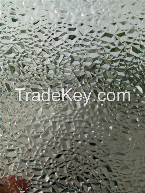 4mm Clear Rain B Pattern Glasscreens