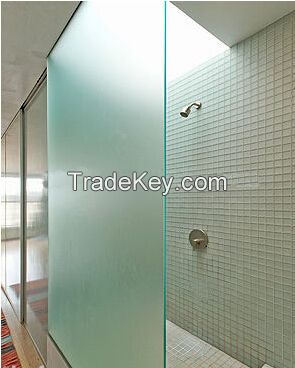 Formed Pattern Toughened Glass for Decorative Shower