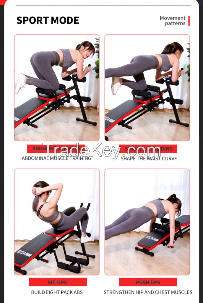 wholesale multifunctional beauty waist machine sit up bench supine board