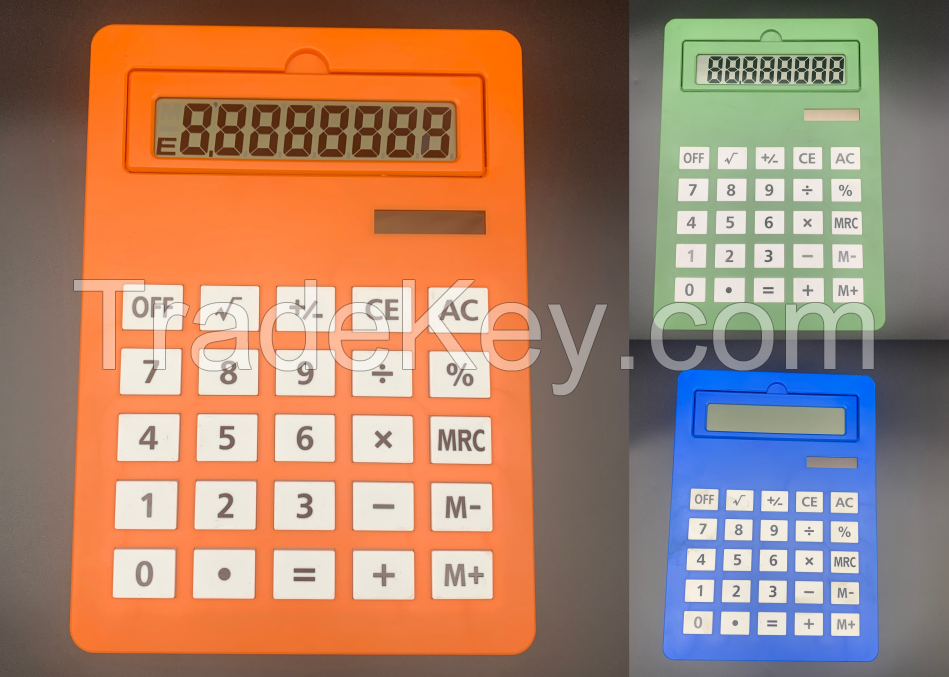 8-digit A4 Silica Gel Oversized Calculator