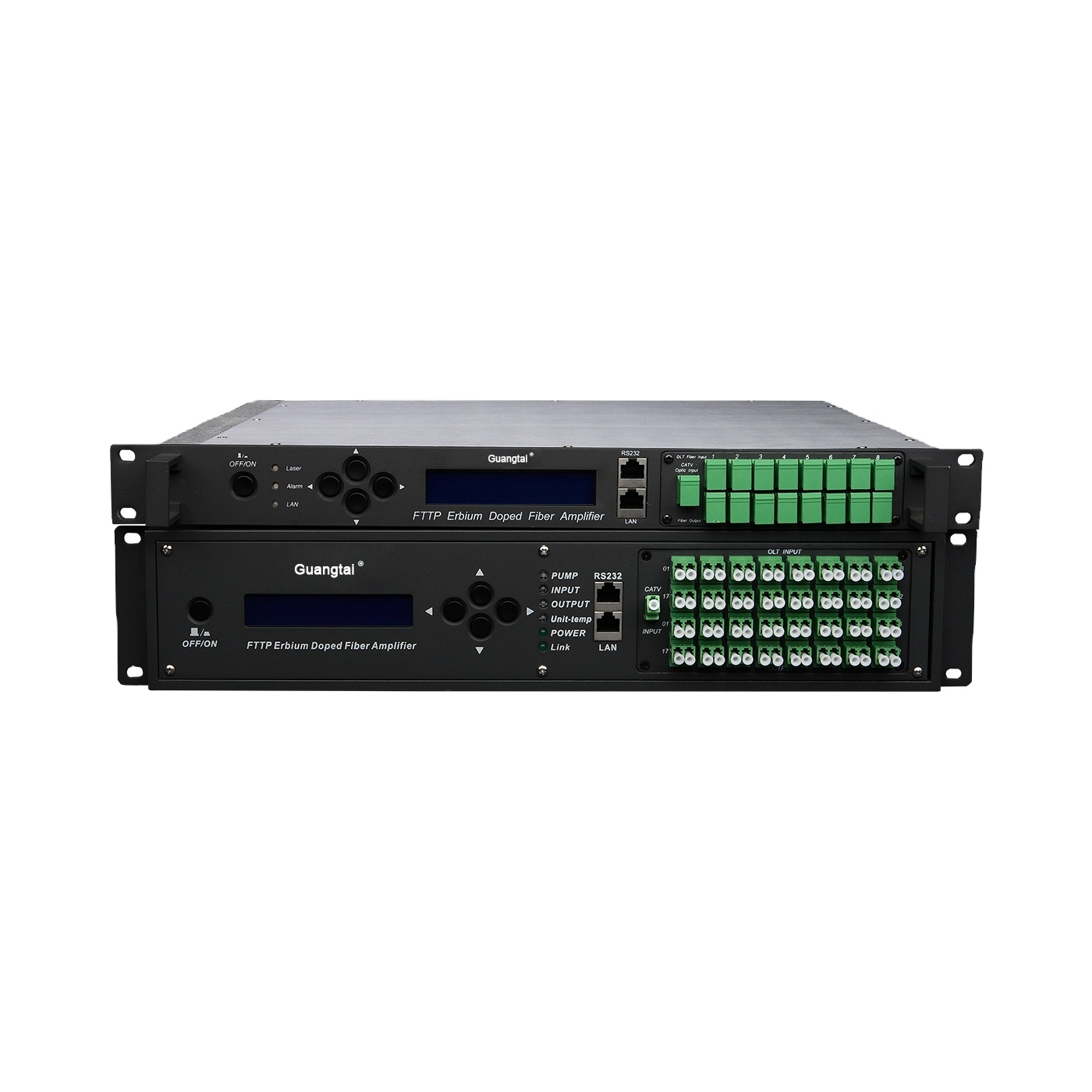 16 ports PON WDM Optical Amplifier 1550 CATV EDFA Combiner