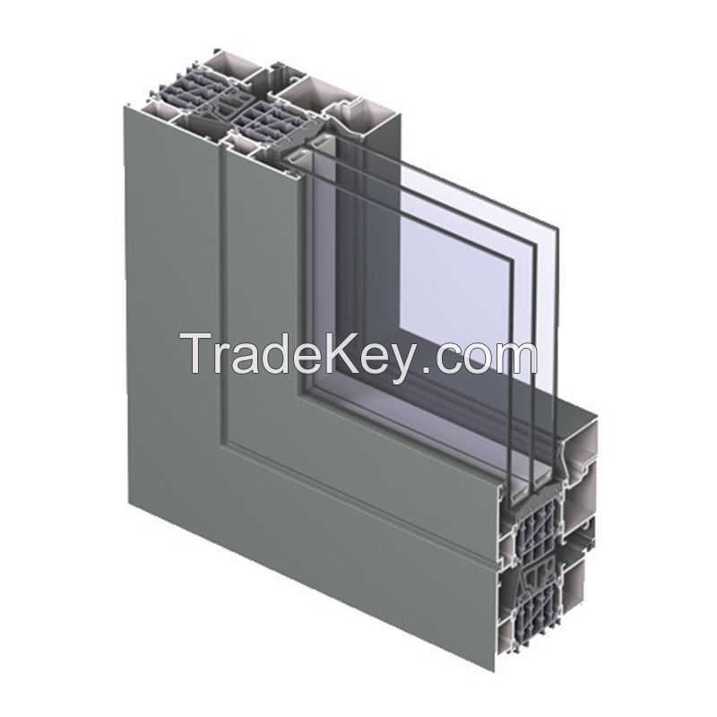Top Manufacturer Aluminium Profile for Windows and Doors Customized
