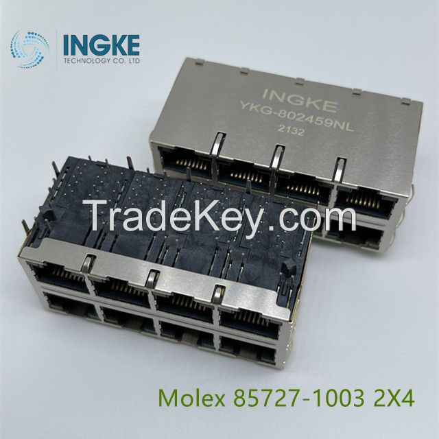 Alternative of Molex  85727-1003 8 Ports Modular Connectors / Ethernet Connectors