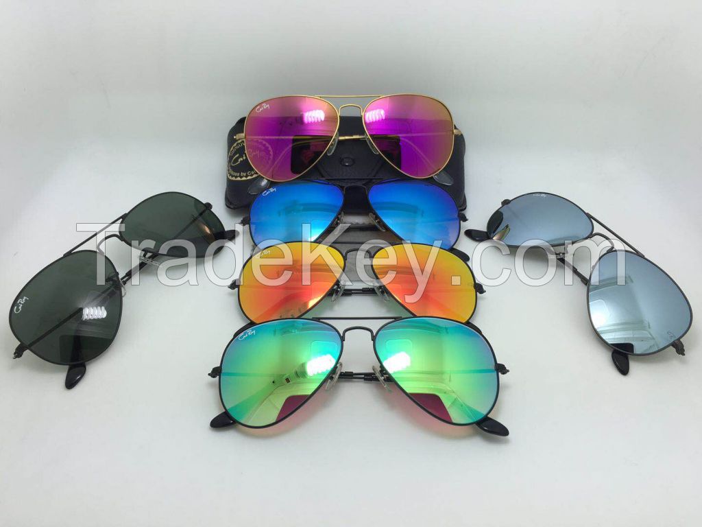 authentic brand sunglasses Cai Ray aviator 3025 UV400 58mm