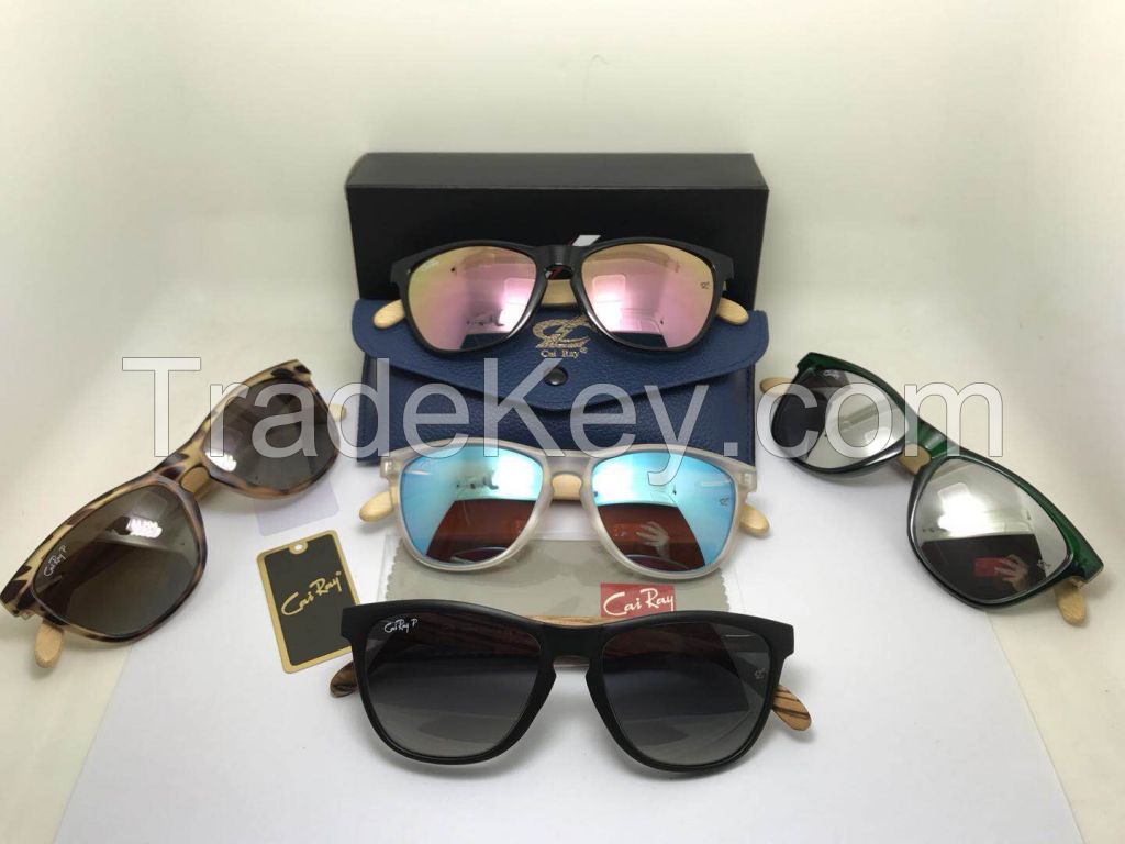 authentic brand sunglasses Cai Ray sports sunglasses UV400 mirror lens