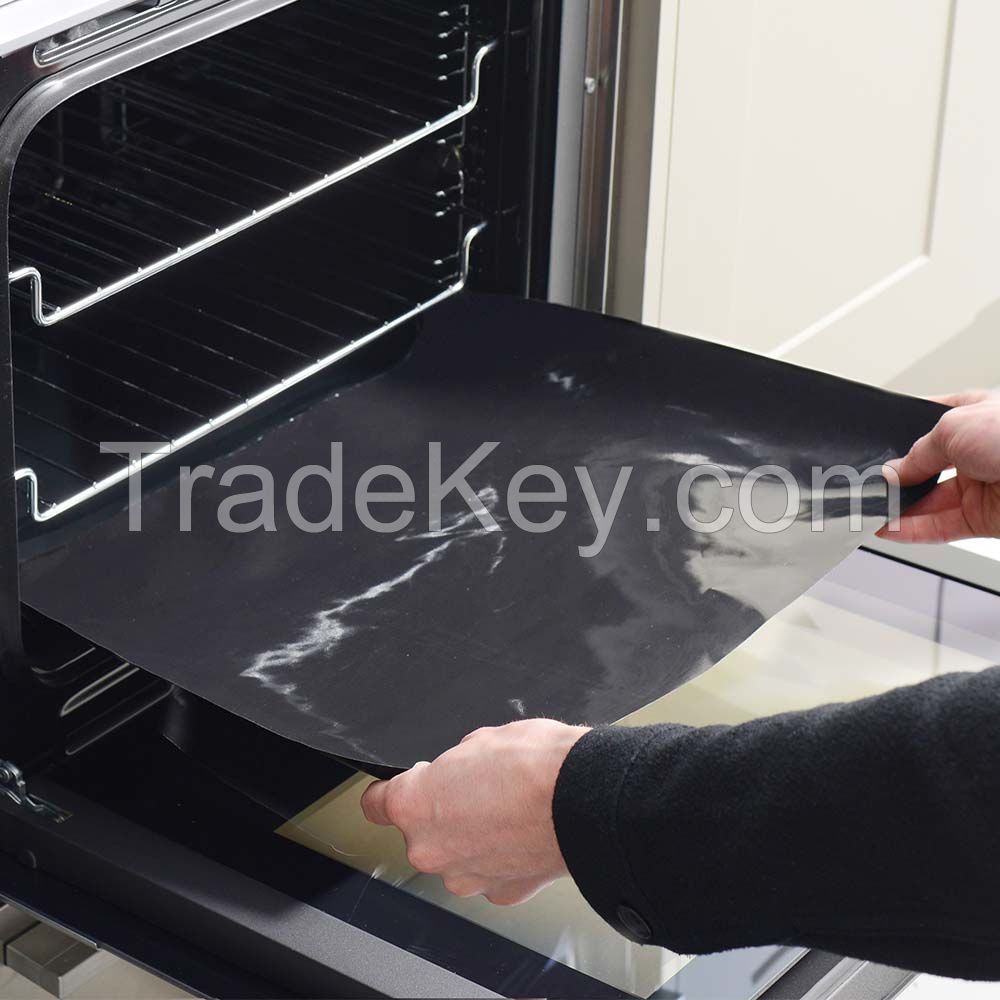 Non-stick Reusable Oven Baking Liner, Heat-Resistant PTFE-coated Baking Sheet Liner