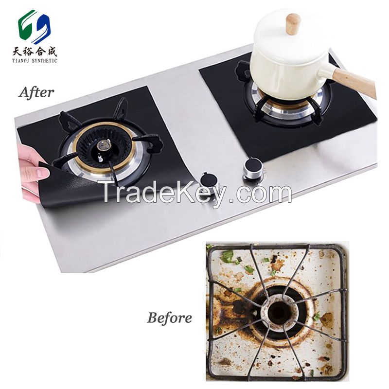 27x27cm Non-stick Stove Burner Covers, Reusable Gas Range Top Covers, Easy to Clean