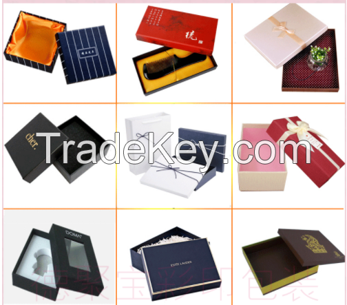 Various packages (Cardboard), printing papaer and product packaging