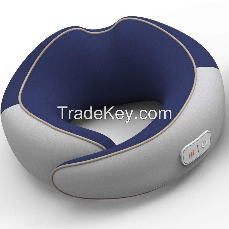 Electric Neck Shoulder Massager Portable Wireless Neck Massager Electric Smart Cervical Vertebra Impulse Neck Pulse Massager
