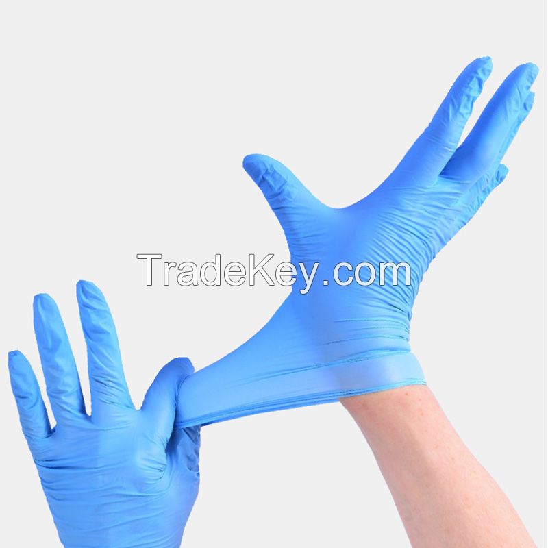 9'disposable nitrile glove