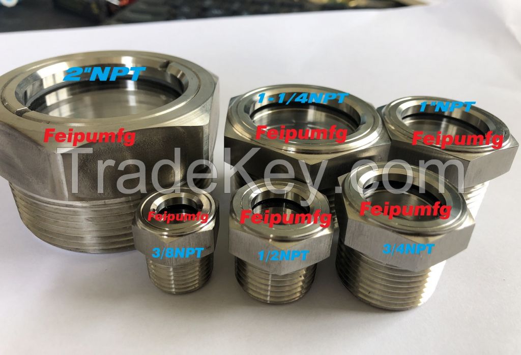 Stainless Steel Oil Sight Glass