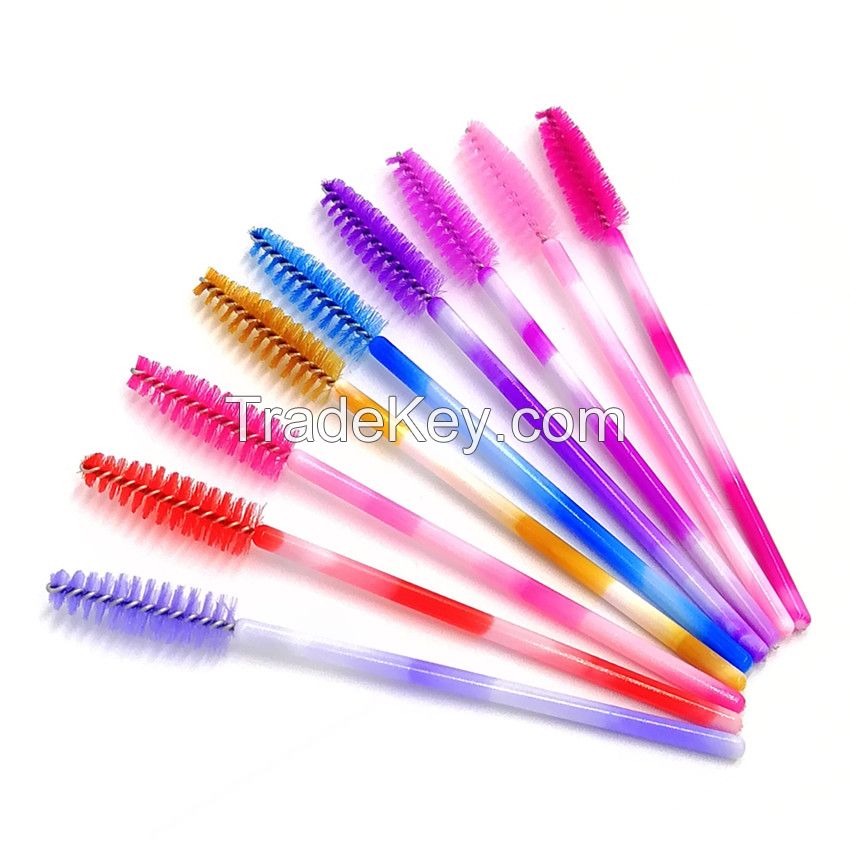 Wholesale Top Quality eyelash brush Eye Lashes Disposable Mascara Wand Eyelash Extension Brushes