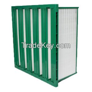 V-bank Medium Filter Cleanroom Air Filters Cleanroom Supplies Manufacturer