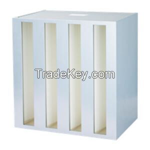 -bank Box type Medium Filter Cleanroom Air Filters Cleanroom Supplies Manufacturer
