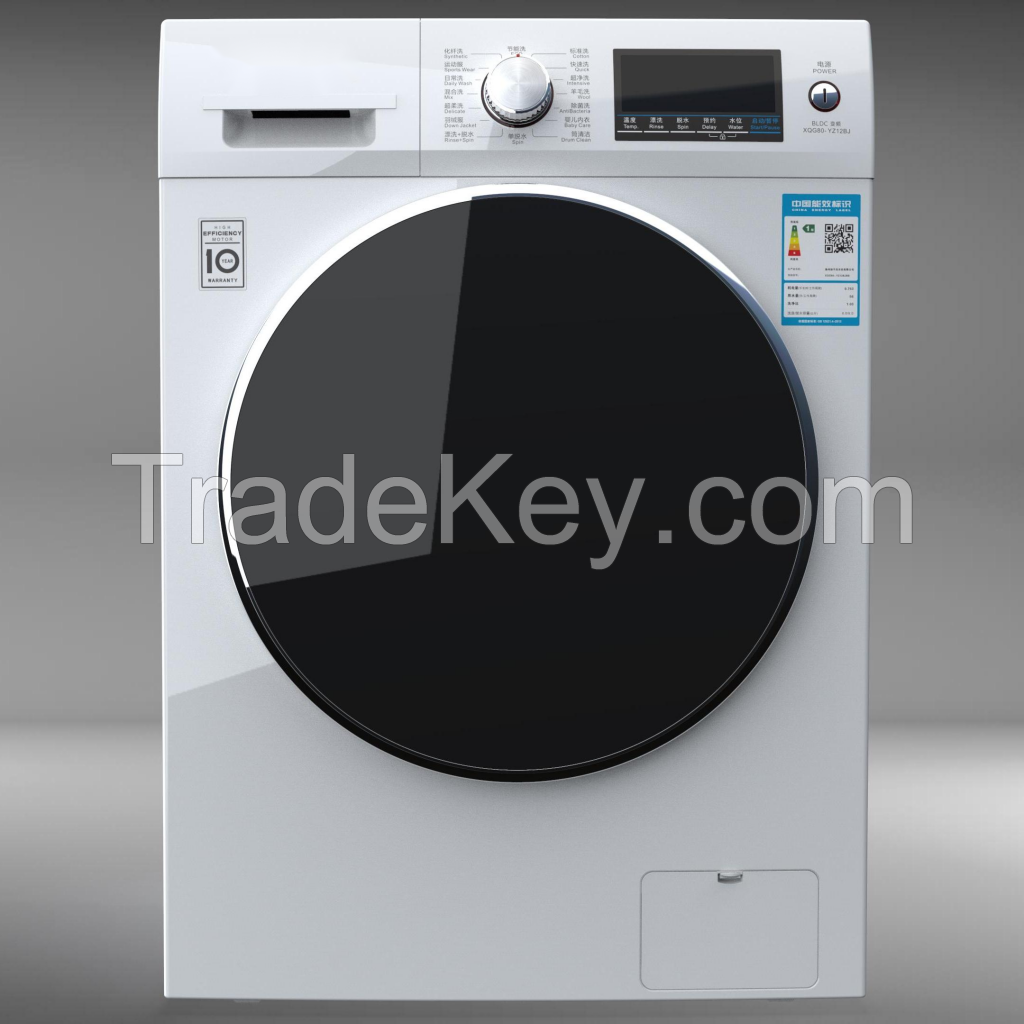 10kg fully automatic front loading washing machine G1004