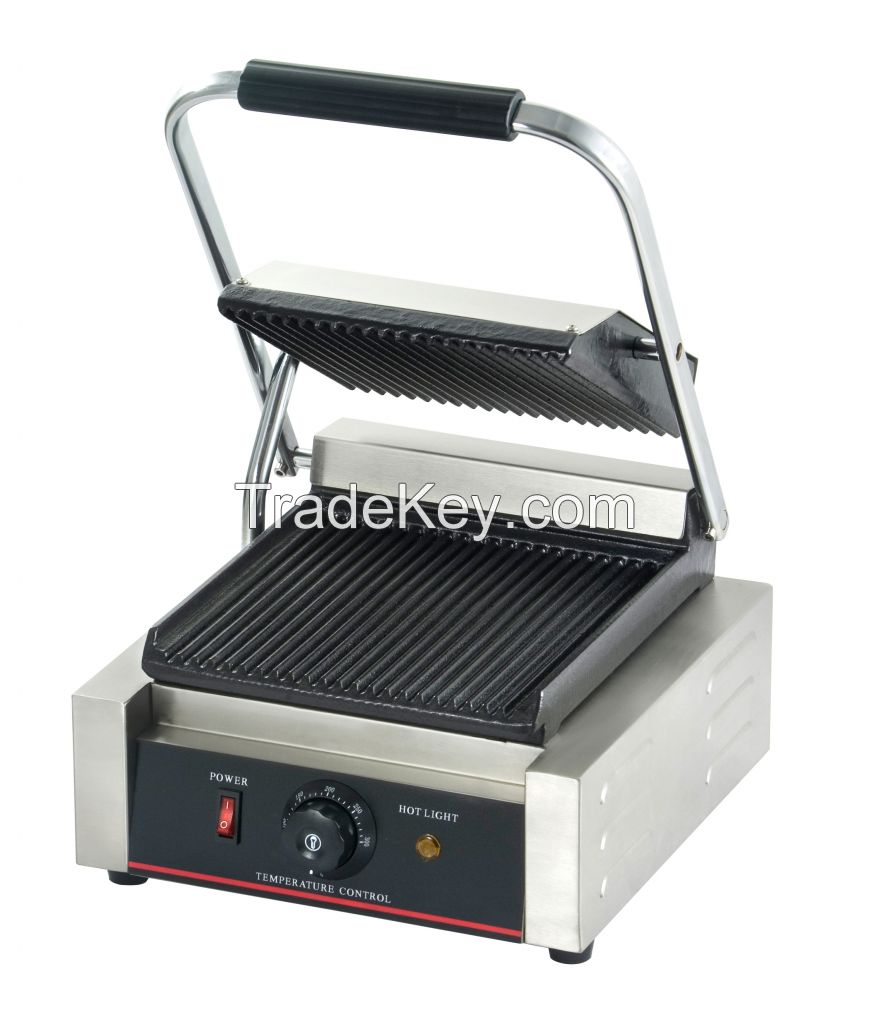 1.8kw restaurant panini press maker/grill plate sandwich maker contact