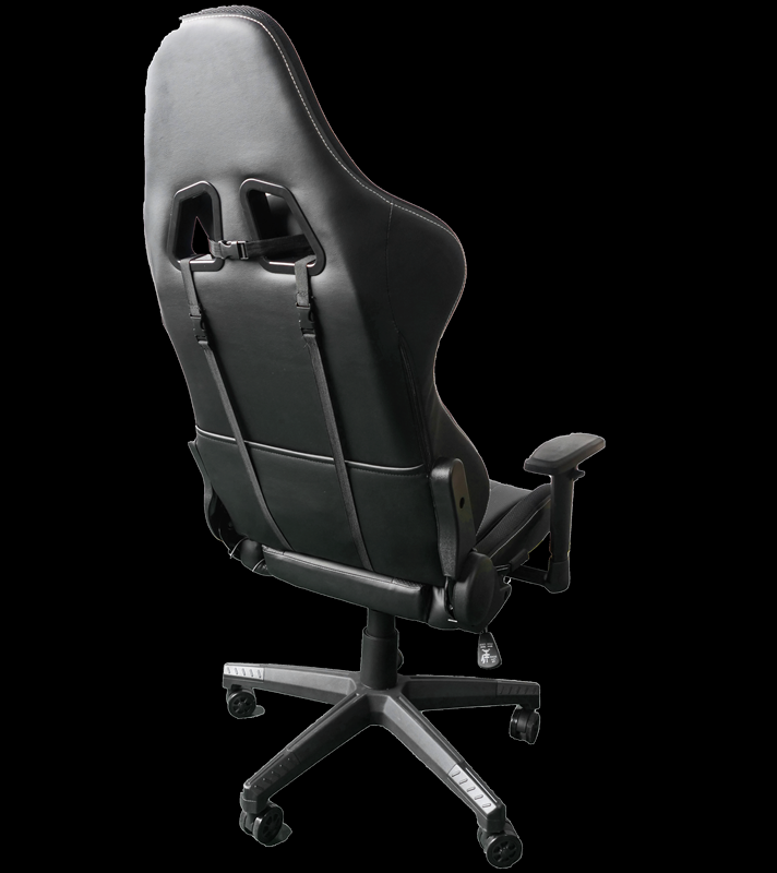 Factory manufacture classic leather adult gaming chair two style one with RGB light another without RGB light
