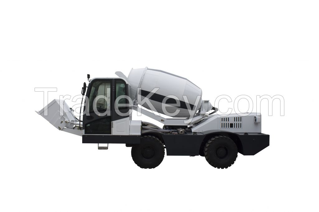 Self-loading Concrete Mixer Truck H2500
