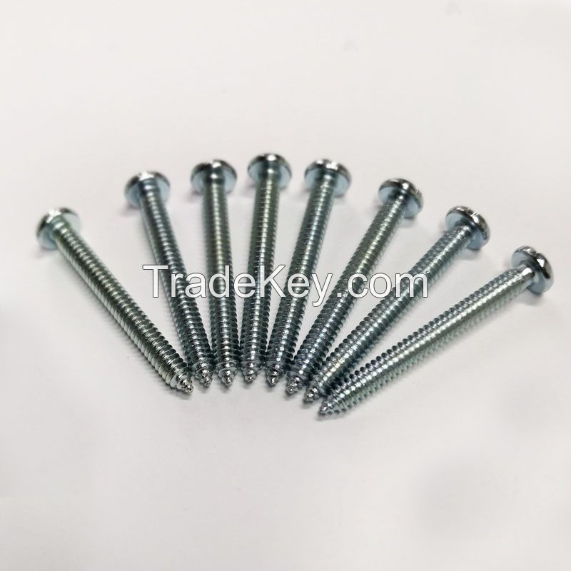 Machine screw Combined PH Recess Carbon Steel Zinc Plated Factory direct Supply