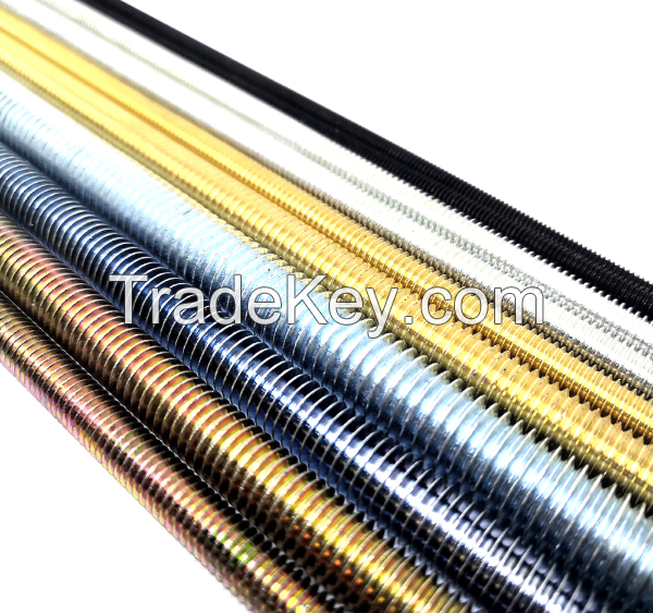 Galvanized steel/SS thread rods